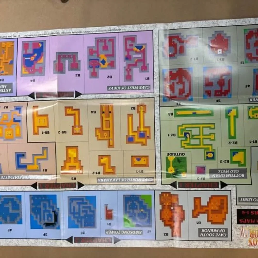 Dragon Warrior IV NES Complete in Box CIB Enix 1992 Game Manual Maps Charts